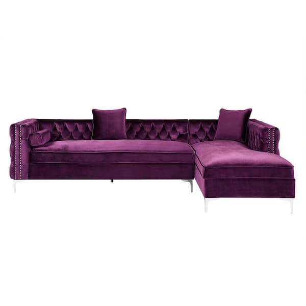 Luxo Nation Imperial Comfort L Shape Sectional Sofa